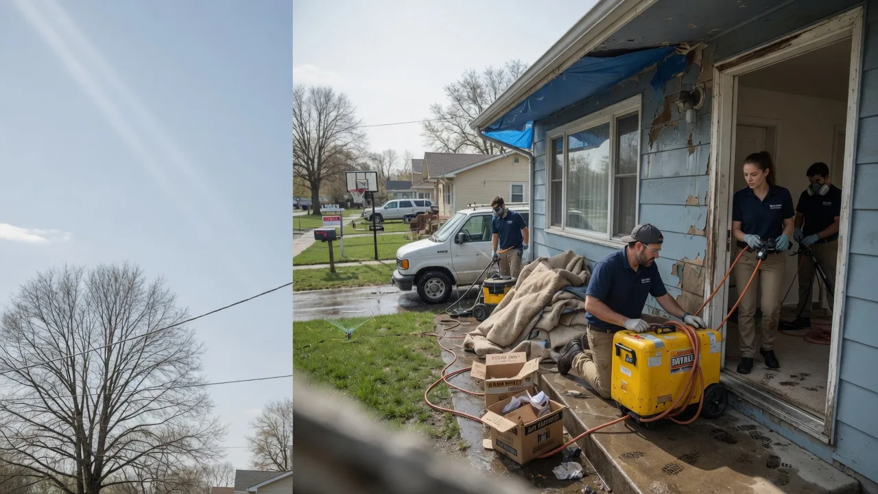 Basement Flood Cleanup in Oxford, MI near me